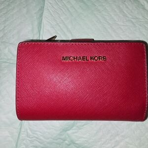 Michael Kors Red Wallet